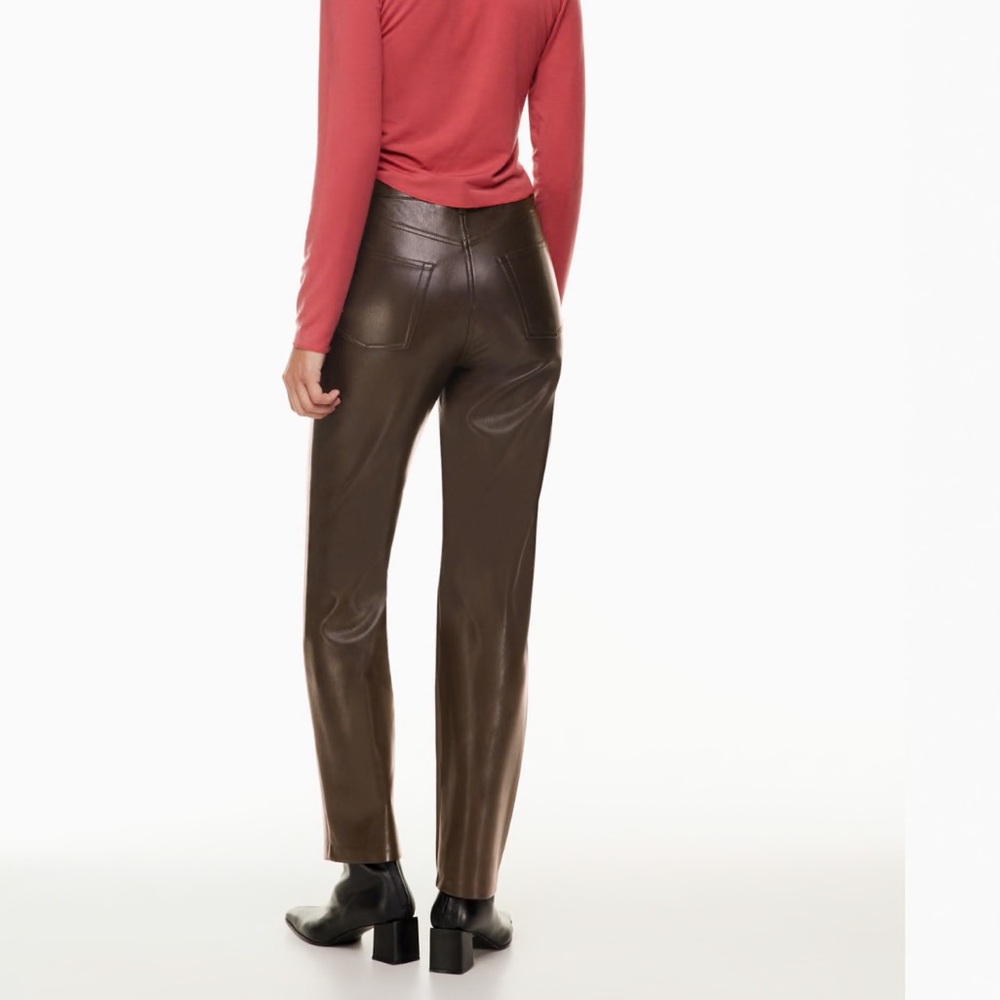 BNWT Melina pant high rise rich mocha brown